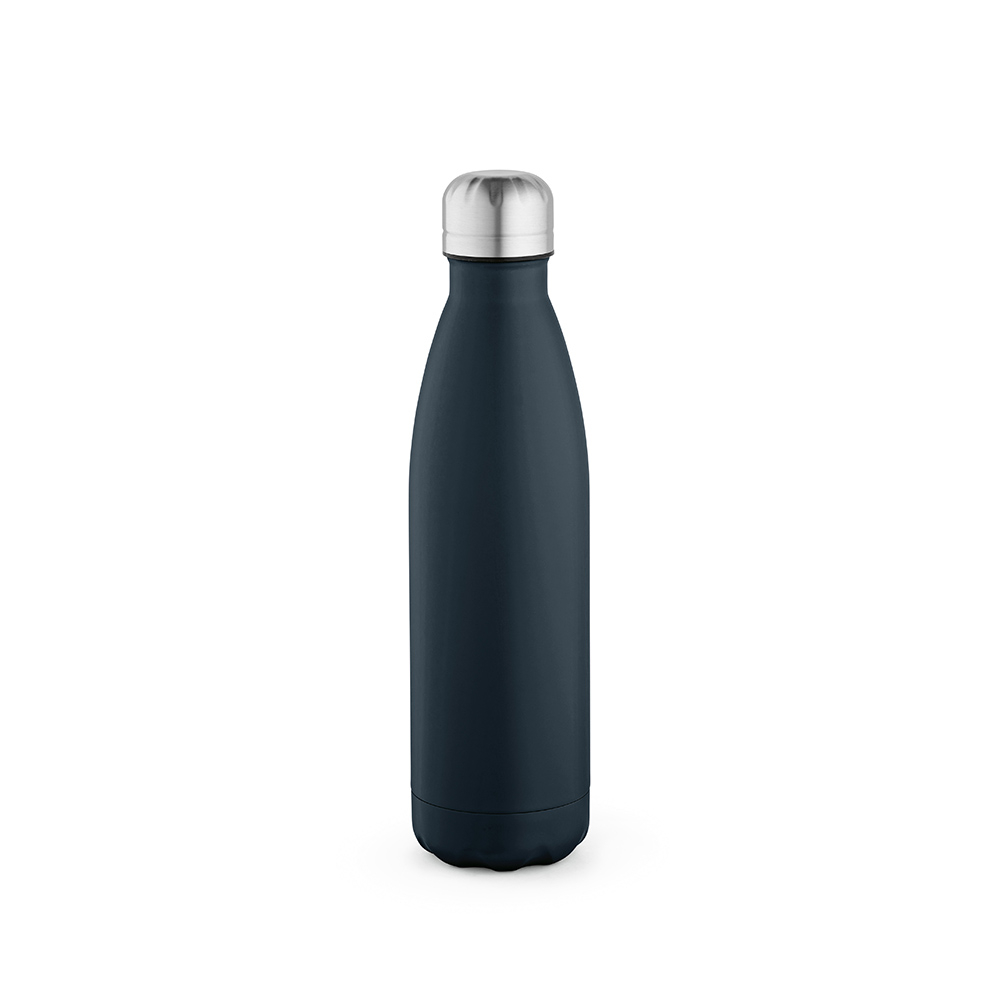 Gourde personnalisable inox recyclé 535ml Mississippi 550 Bleu marine